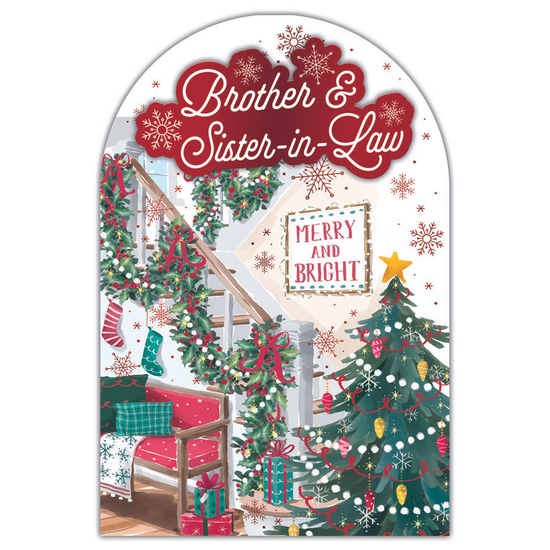 Prelude C75 Christmas Brother & Sister-In-Law 6pk