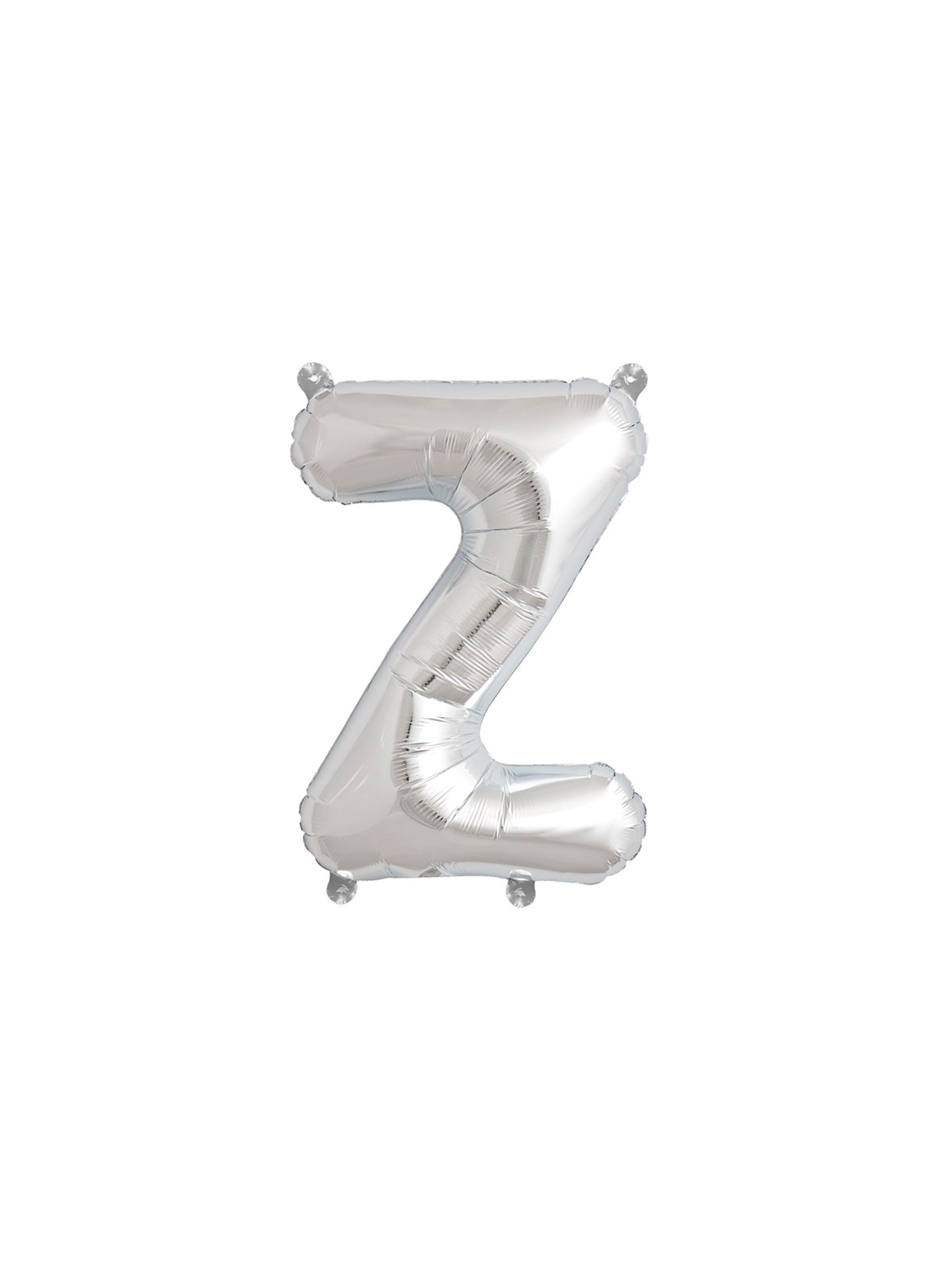 Northstar Foil Balloon Silver 16" Letter Z