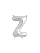 Northstar Foil Balloon Silver 16" Letter Z