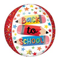 Anagram Back To School Pencils 16" Orbz Balloon