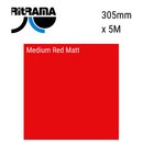 Ritrama Vinyl M Grade Matt Medium Red 305mm x 5m