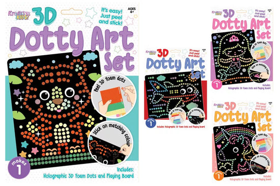 3D Dotty Art Set 24pk
