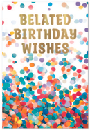 Simon Elvin 6 Pack Cards C50 Birthday Belated