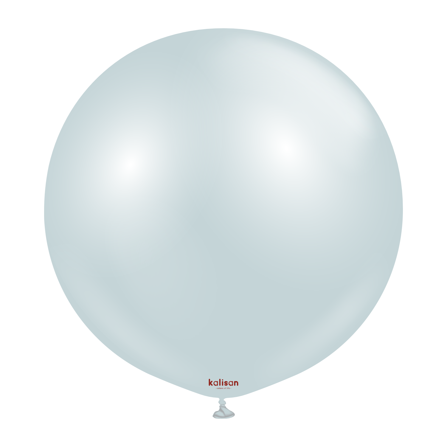Kalisan 2 Pack Latex Balloons Aura Ice Blue 36