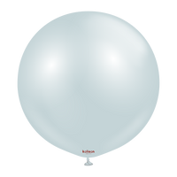 Kalisan 2 Pack Latex Balloons Aura Ice Blue 36