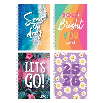 Academic Diary WTV Designer Wiro A5 12pk