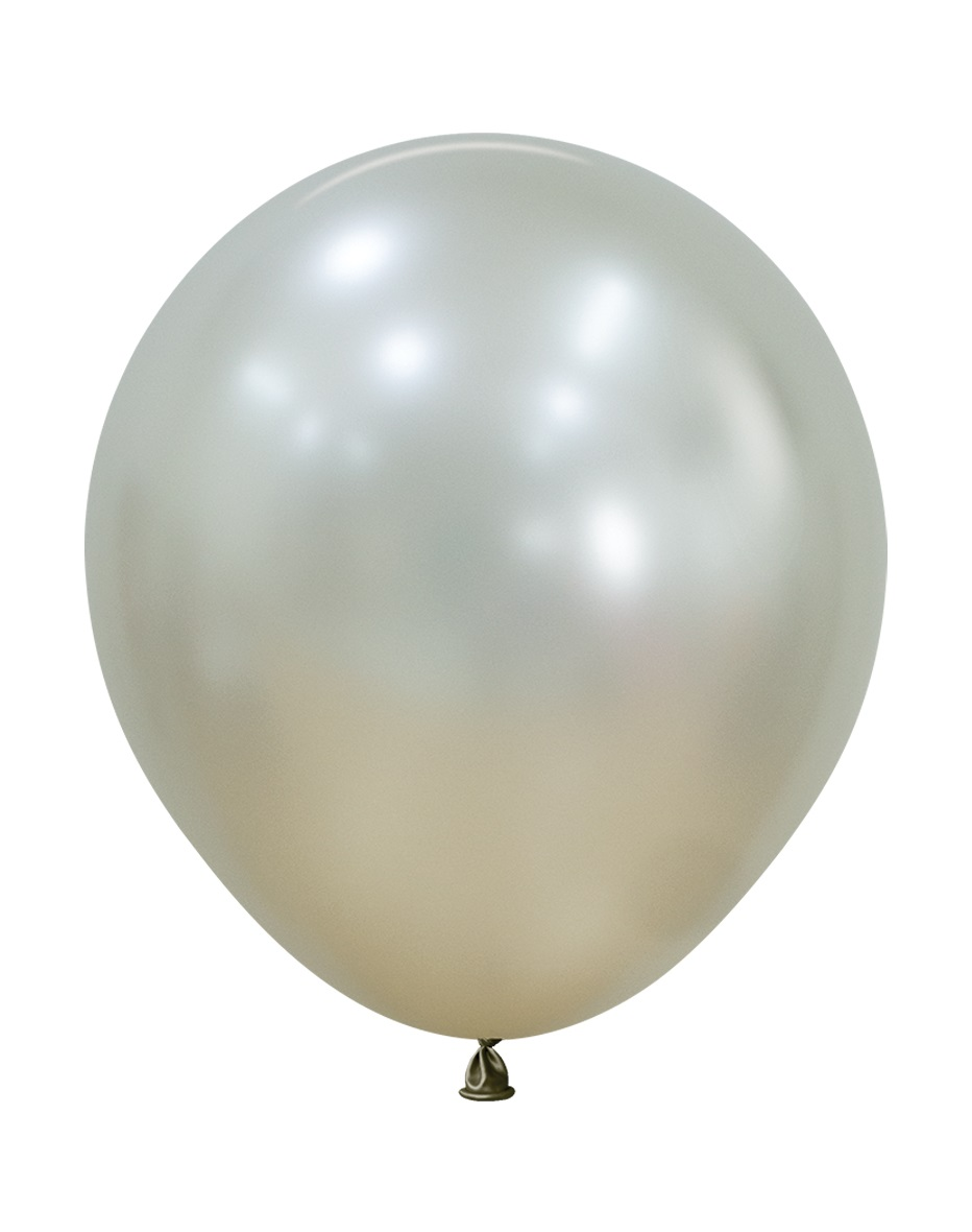 Sempertex Silk Cream Pearl 18" Latex Balloons 25pk