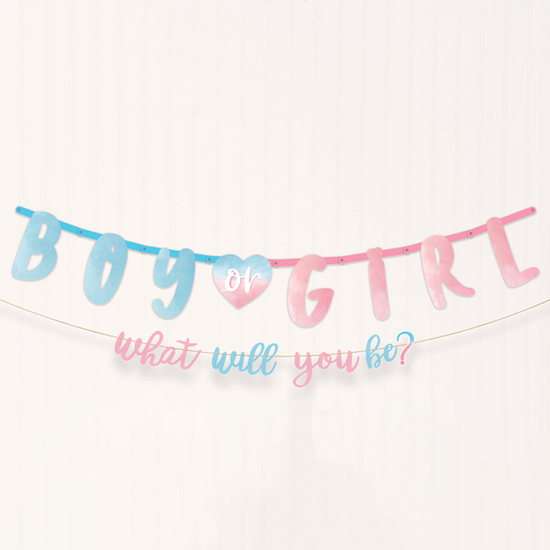 Amscan Banner 2pc The Big Reveal Jumbo