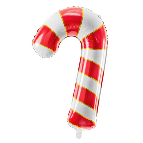 Christmas Candy Cane 32" Foil Balloon