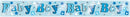Set of 12 colorful baby boy banners by Giftzone, featuring playful designs for baby showers or celebrations.