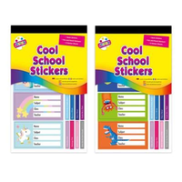 Sticker Super Cool School Assorted