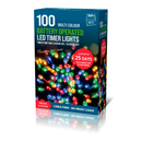 LED Lights Timer Multi 100pk (Battery Operated)