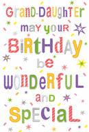 Simon Elvin C50 Birthday Granddaughter 6pk