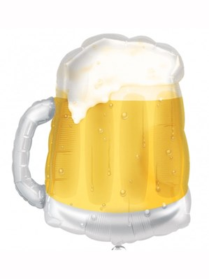 Anagram Beer Mug 23" Foil Balloon