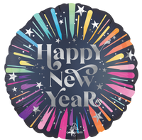 Anagram Foil Balloon Satin New Years Blast 18"