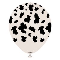 Kalisan Safari Cow White Sand 12" Latex 25pk