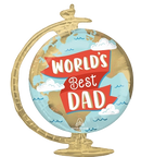 Anagram Foil Balloon World's Best Dad 23