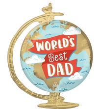 Anagram Foil Balloon World's Best Dad 23