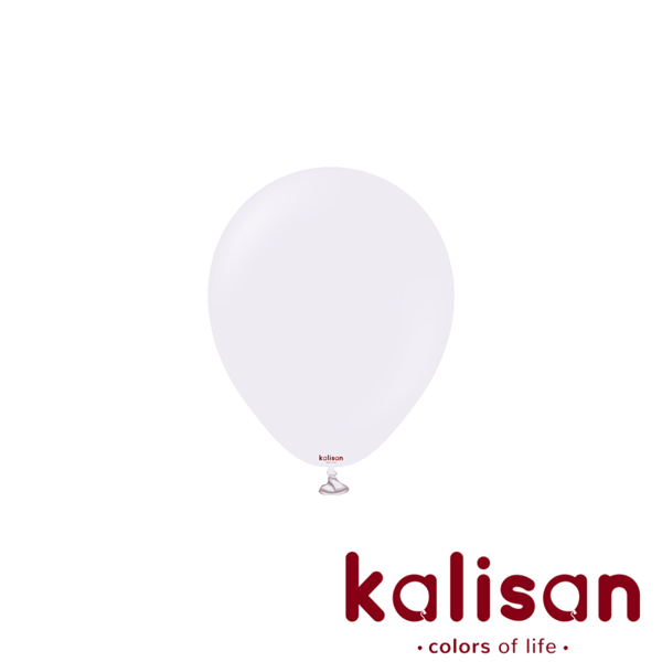 Kalisan Macaron Pale Lilac 5" Latex Balloons 100pk