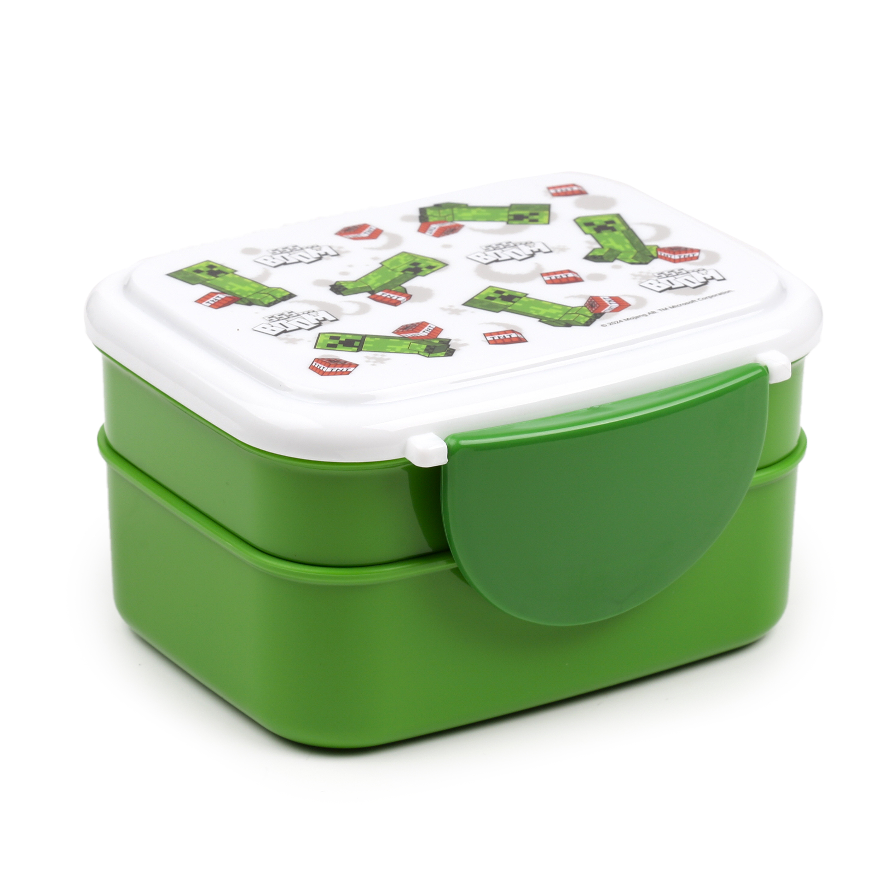 Puckator Lunch Box With Cutlery Minecraft