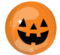 Anagram Haunted Manor Pumpkin 16" Orbz Balloon