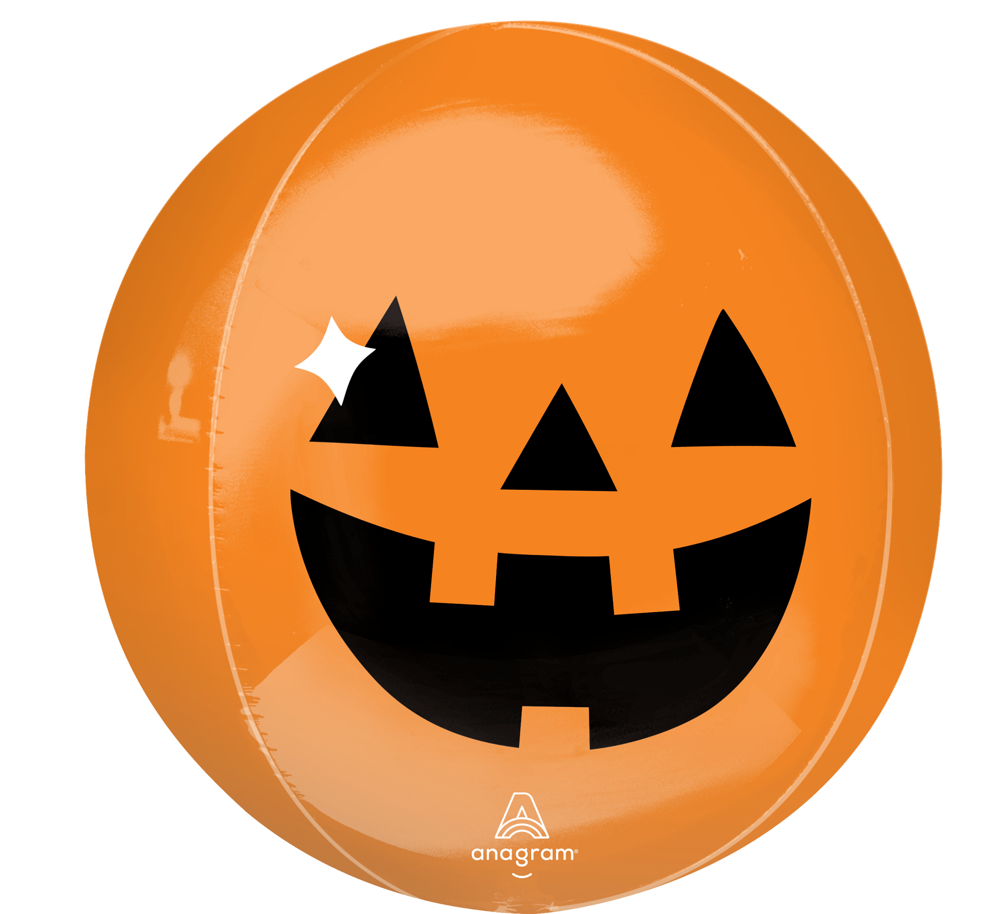 Anagram Haunted Manor Pumpkin 16" Orbz Balloon