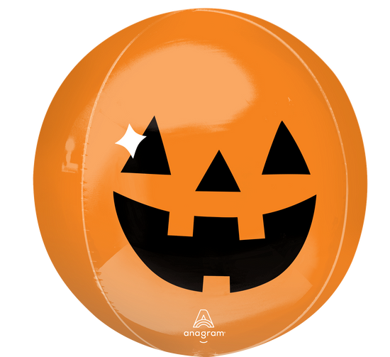 Anagram Haunted Manor Pumpkin 16" Orbz Balloon