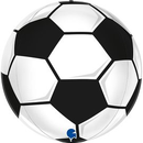 Grabo Foil Balloon Globe Soccer Ball 15