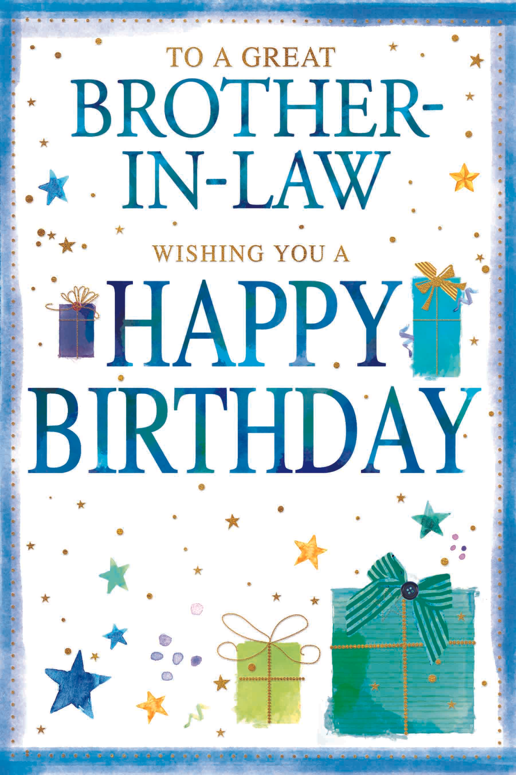 Simon Elvin C75 Birthday Brother-In-Law 6pk
