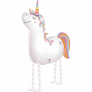 Grabo Foil Balloon Walking Unicorn 42"
