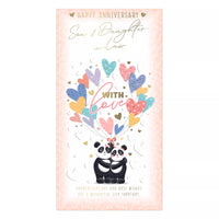 Prelude C55 Anniversary Cards set featuring six elegant cards for sons and daughters-in-law, perfect for celebrating special occasions.