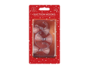 Gem Imports 3 Pack Suction Hooks 6cm