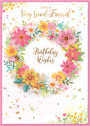 Isabel's Garden C50 Birthday Very Good Friend 6pk