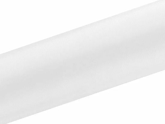 Satin Fabric White 0.16x9M