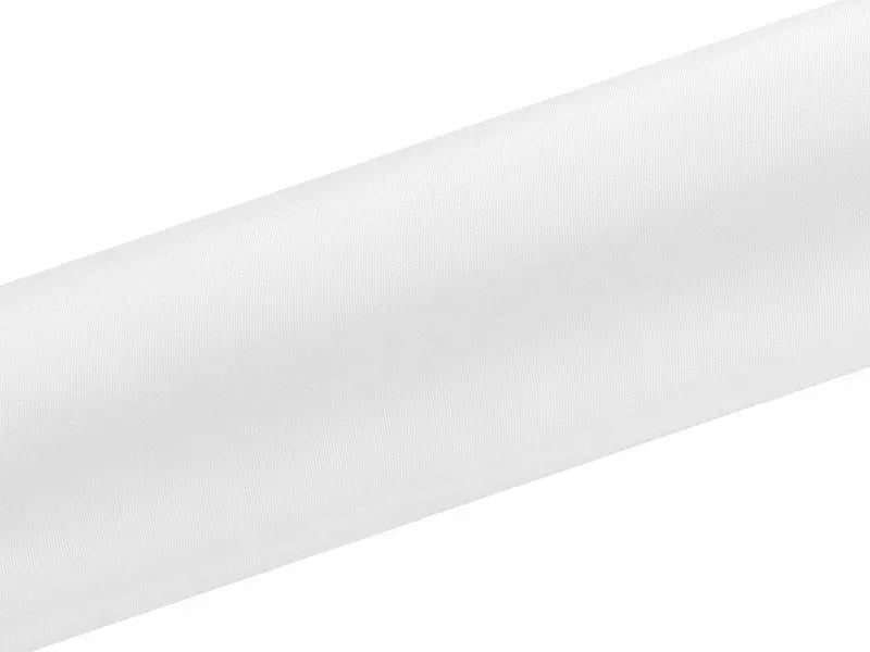 Satin Fabric White 0.16x9M