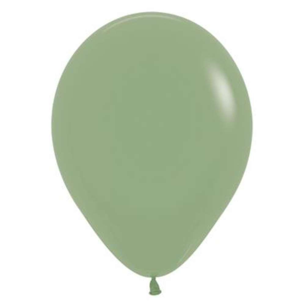 Sempertex Eucalyptus Green 12" Latex Balloons 50pk