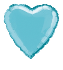 Unique Foil Balloon Baby Blue Heart 18