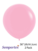 Sempertex Fashion Pink 36" Latex Balloons 2pk