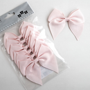 Italian Options 6 Pack Ribbon Bows Blush Pink 10cm