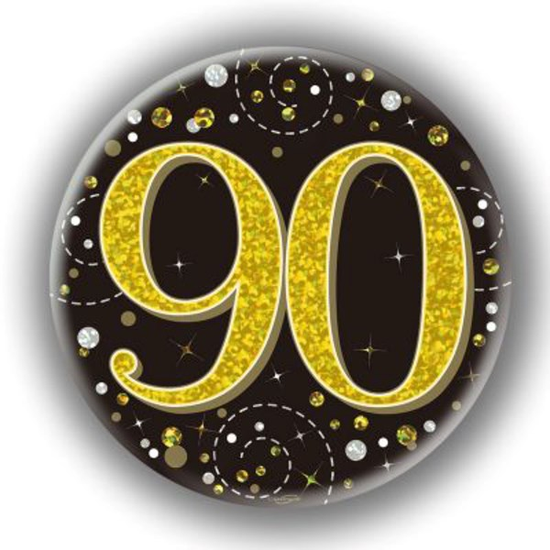 Oaktree Sparkling Fizz Badge Age 90 Black 3