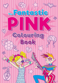 Alligator Products Colouring Book Fantastic Pink