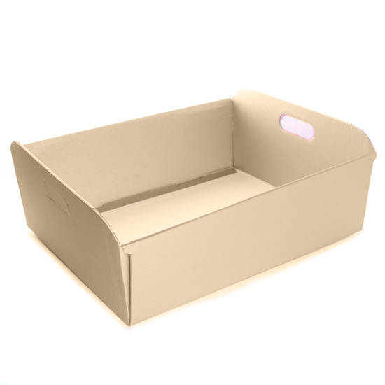 Tiger Feet Hamper Gold Glitter Large 440x365x160mm