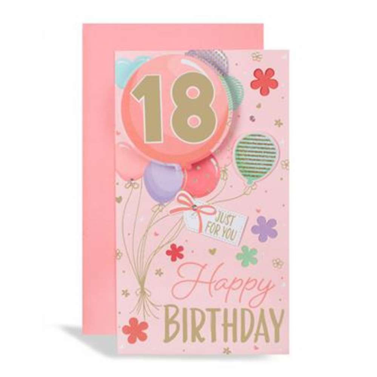 Excellence C75 Birthday Age 18 6pk
