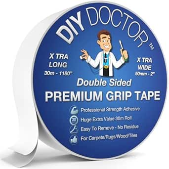 DIY Doctor Tape Carpet Double Sided 50mm x 30m