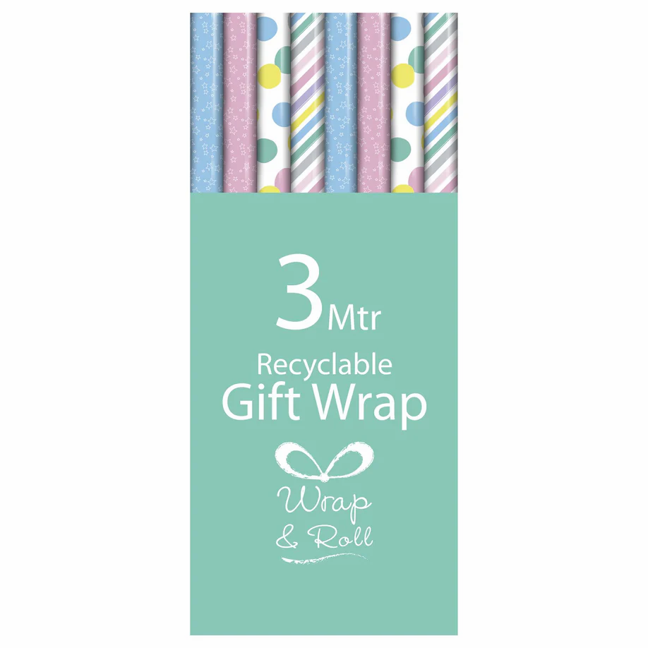 Eurowrap 49 Pack Rollwrap Baby 3m