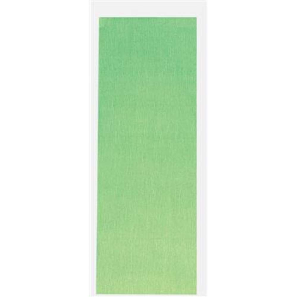 Light green crepe tissue paper from County Stationery, 1.5 meters by 50 centimeters, ideal for crafts and decorations.