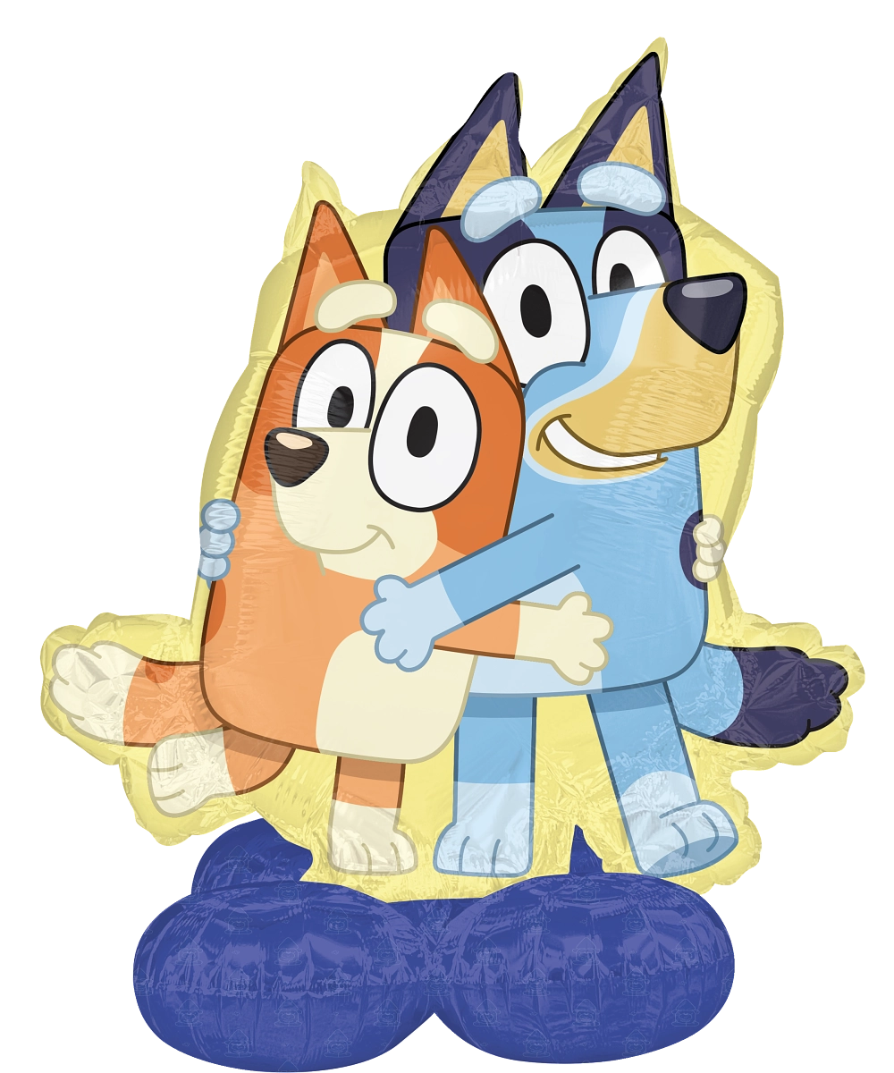 Anagram Bluey & Bingo 49" Airloonz Foil Balloon