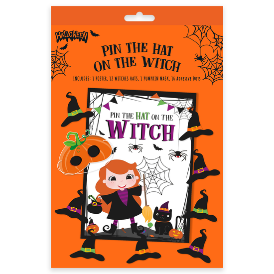 Eurowrap Pin The Hat On The Witch Game