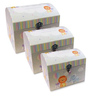 Gift Box Mini Chest Set Of 3 Baby 20.5x16.5x17cm