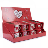 Tiger Feet Valentine's Collection mug featuring a playful tiger foot design on a ceramic mug for coffee or tea.